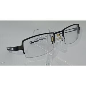 Karavan 5433 Eyeglass Frames Hand Made France 52-21-135 Black Metal Men’s...